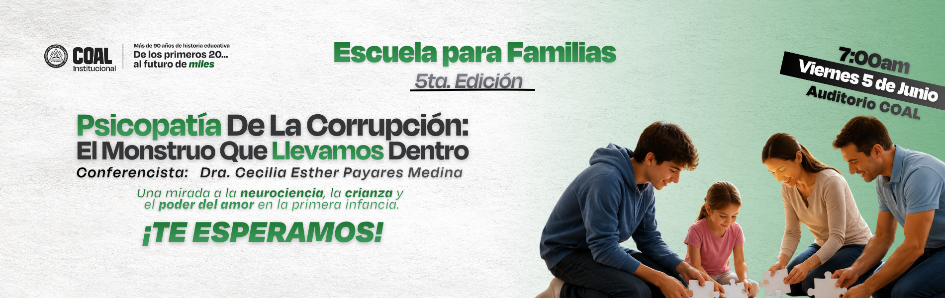 Escuela Para Familias 5ta. Edición